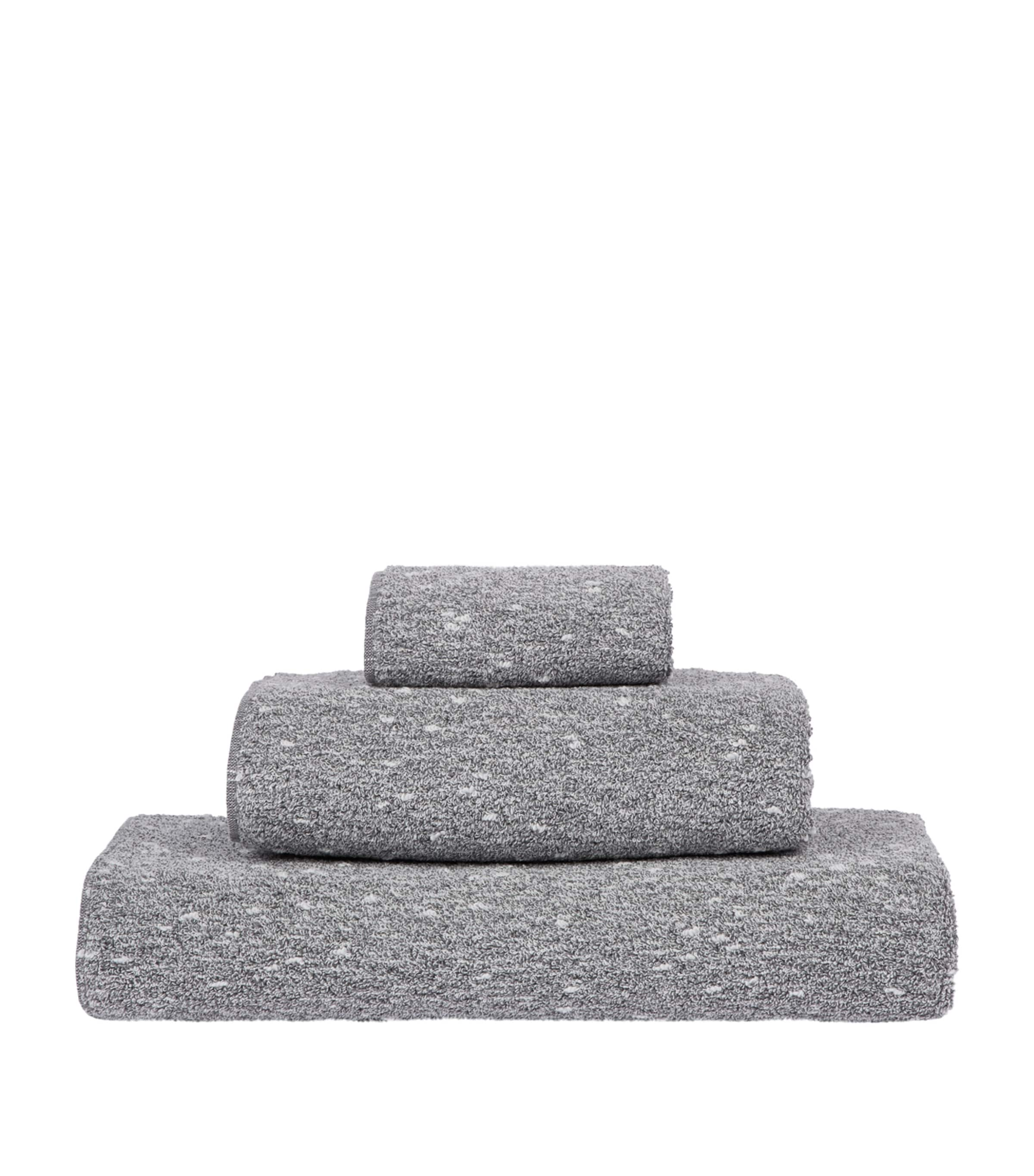 Shop Uchino Binchotan Hand Towel In Grey