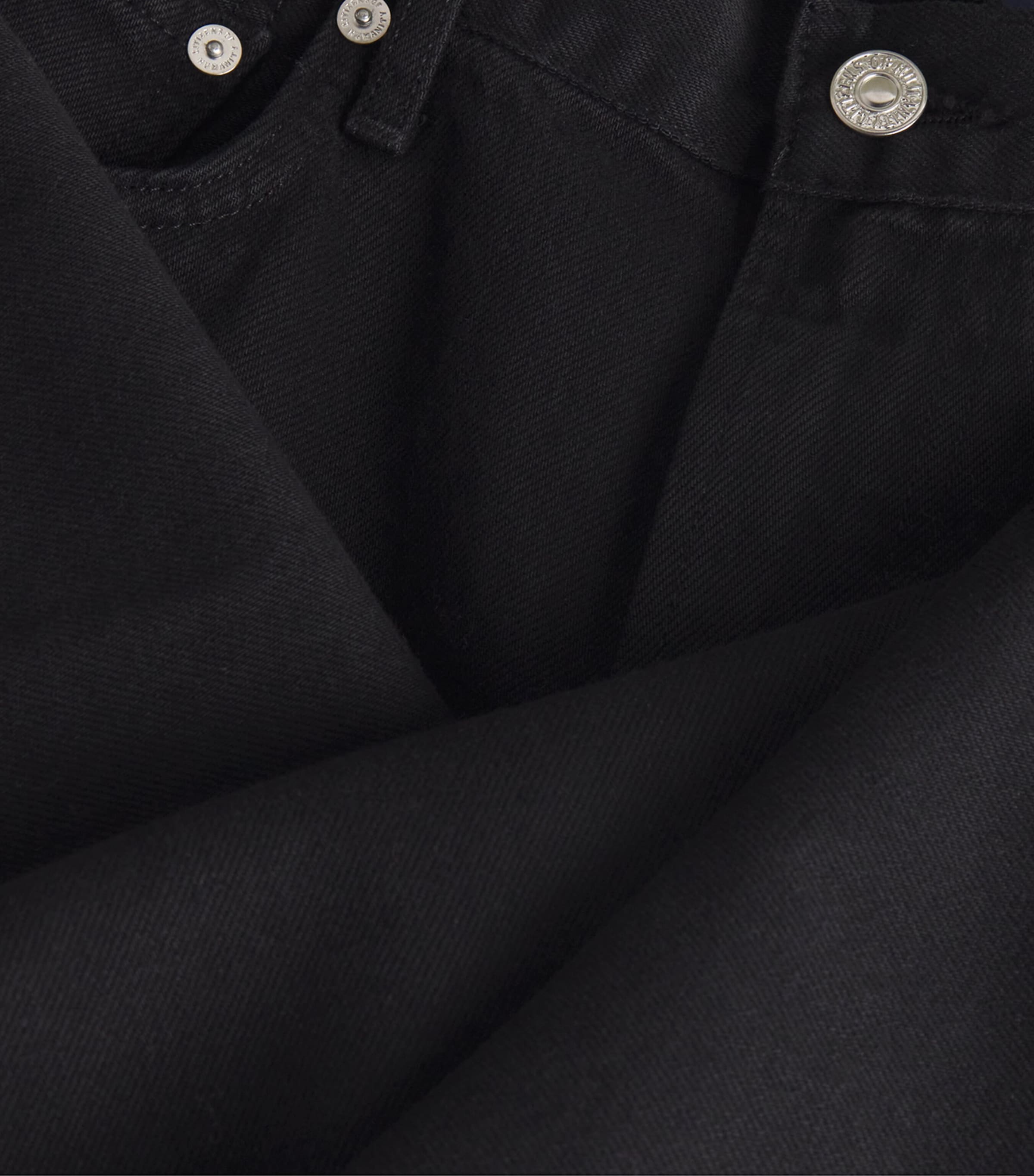 Miro Long Relaxed Jeans SOLID BLACK Image 5