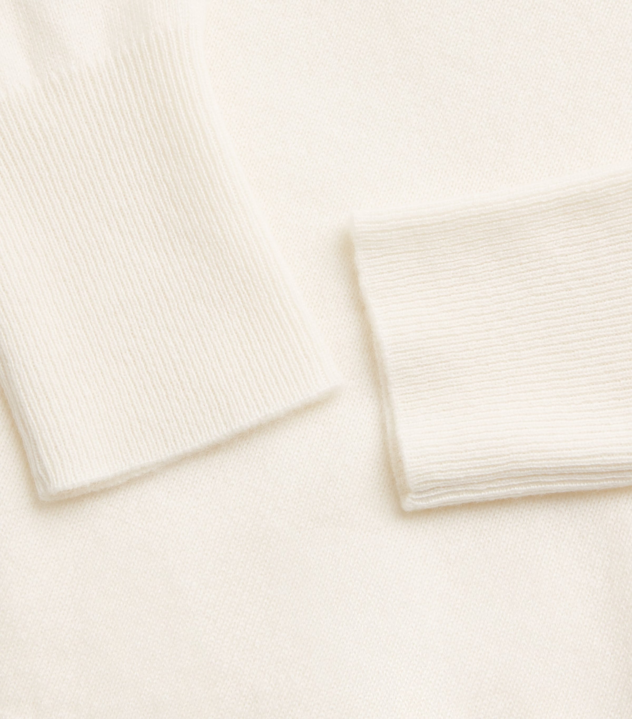 Le Kasha Womens Organic Cashmere Sweater White Image 6