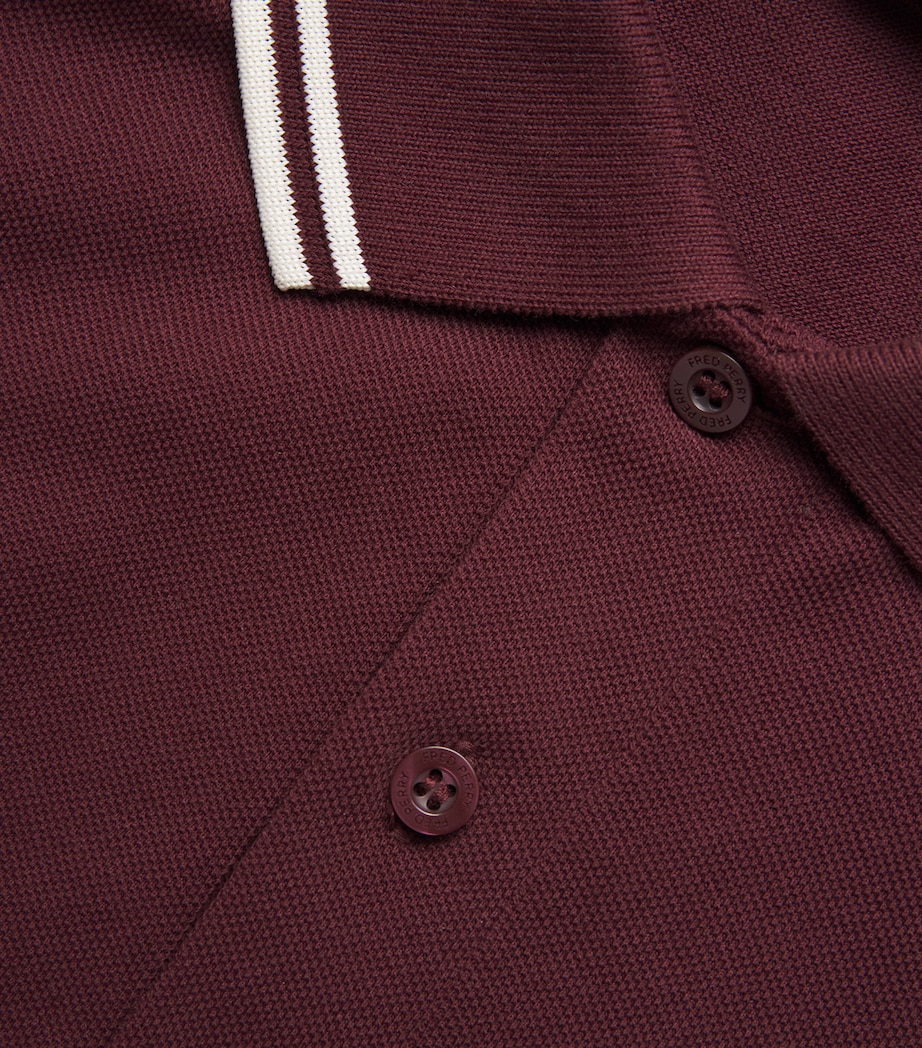 Twin Tipped Polo Shirt 597-OXBLOOD Image 5