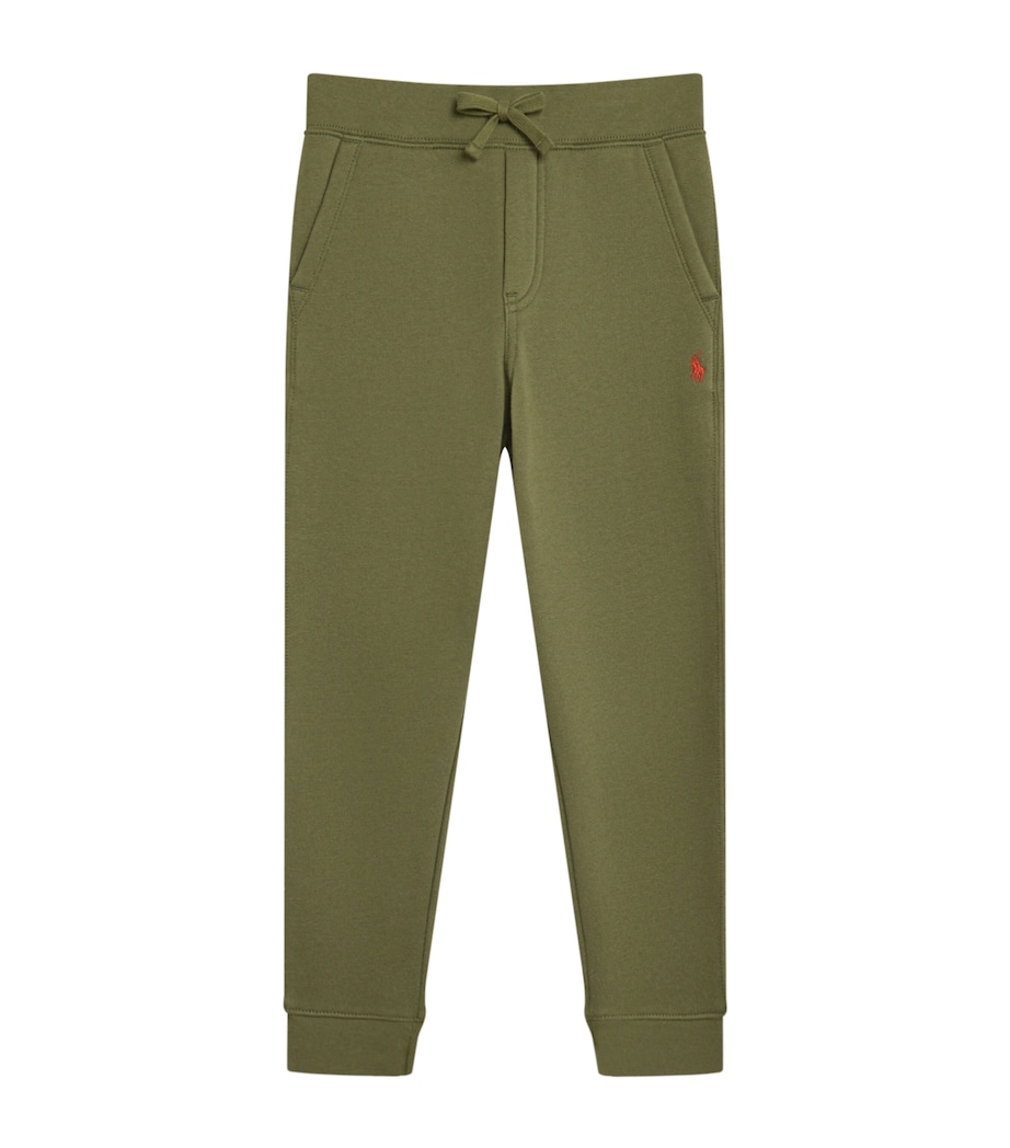 Cotton-Blend Polo Pony Sweatpants (2-7 Years) GREEN Image 1