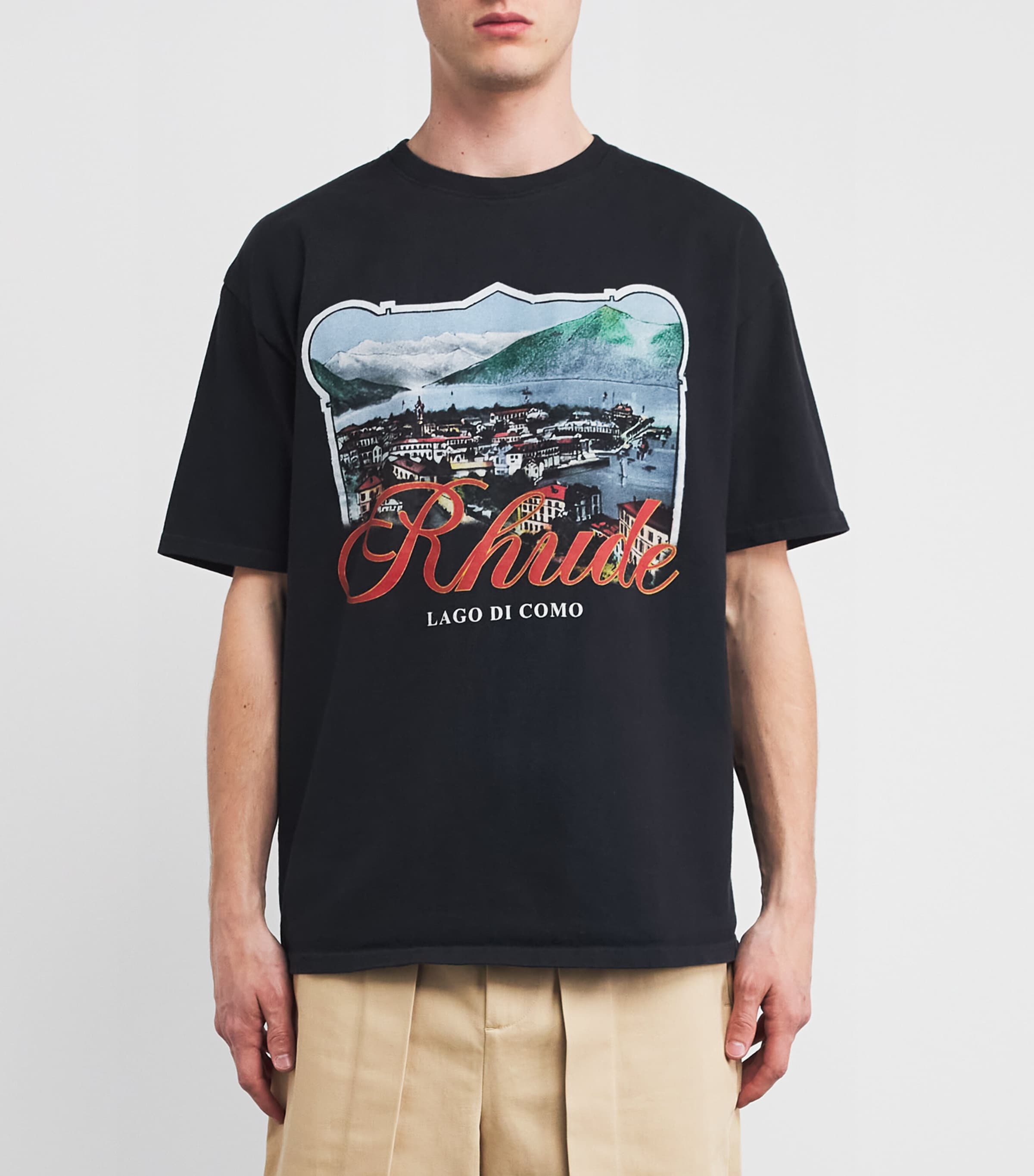 RHUDE × Harrods☆コラボ LAGO DI COMO グラフィックフーディー 8517d2743c55696ca2ed6b2b2c2bd5
