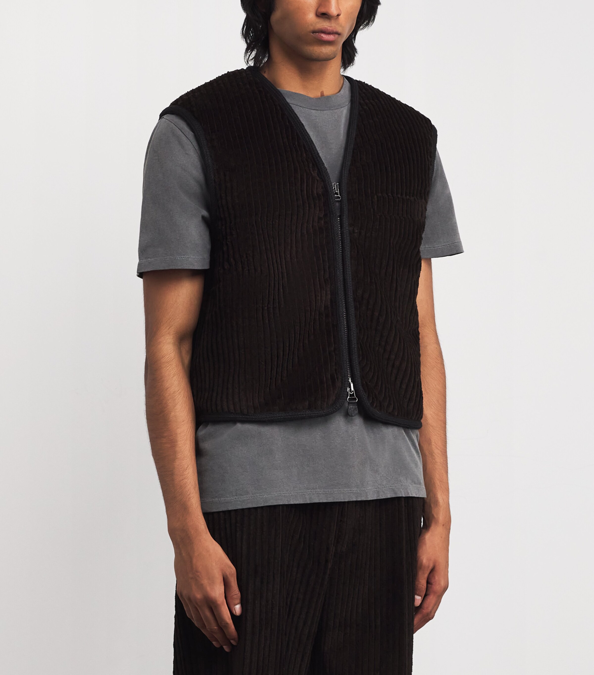Our Legacy Corduroy Top Vest Zip-Up Gilet | Harrods US