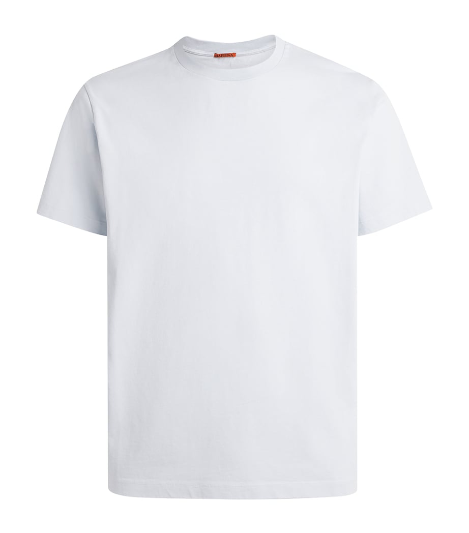 Barena Mens Cotton T-Shirt Cielo Image 1