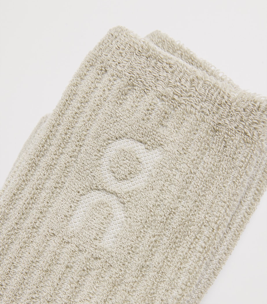 Terry High-Cut Socks DESERT Image 2