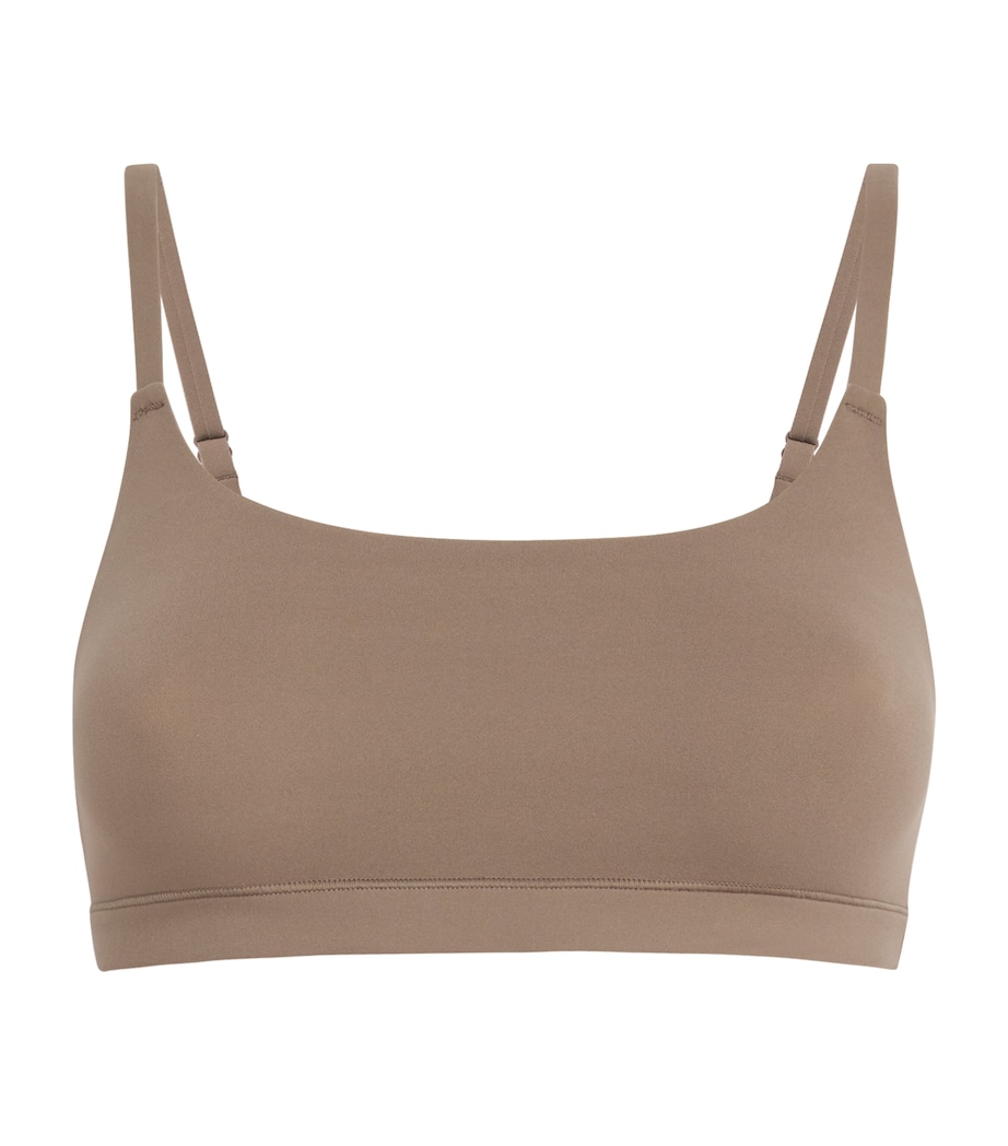 Fits Everybody Scoop-Neck Bralette TRUFFLE Image 1