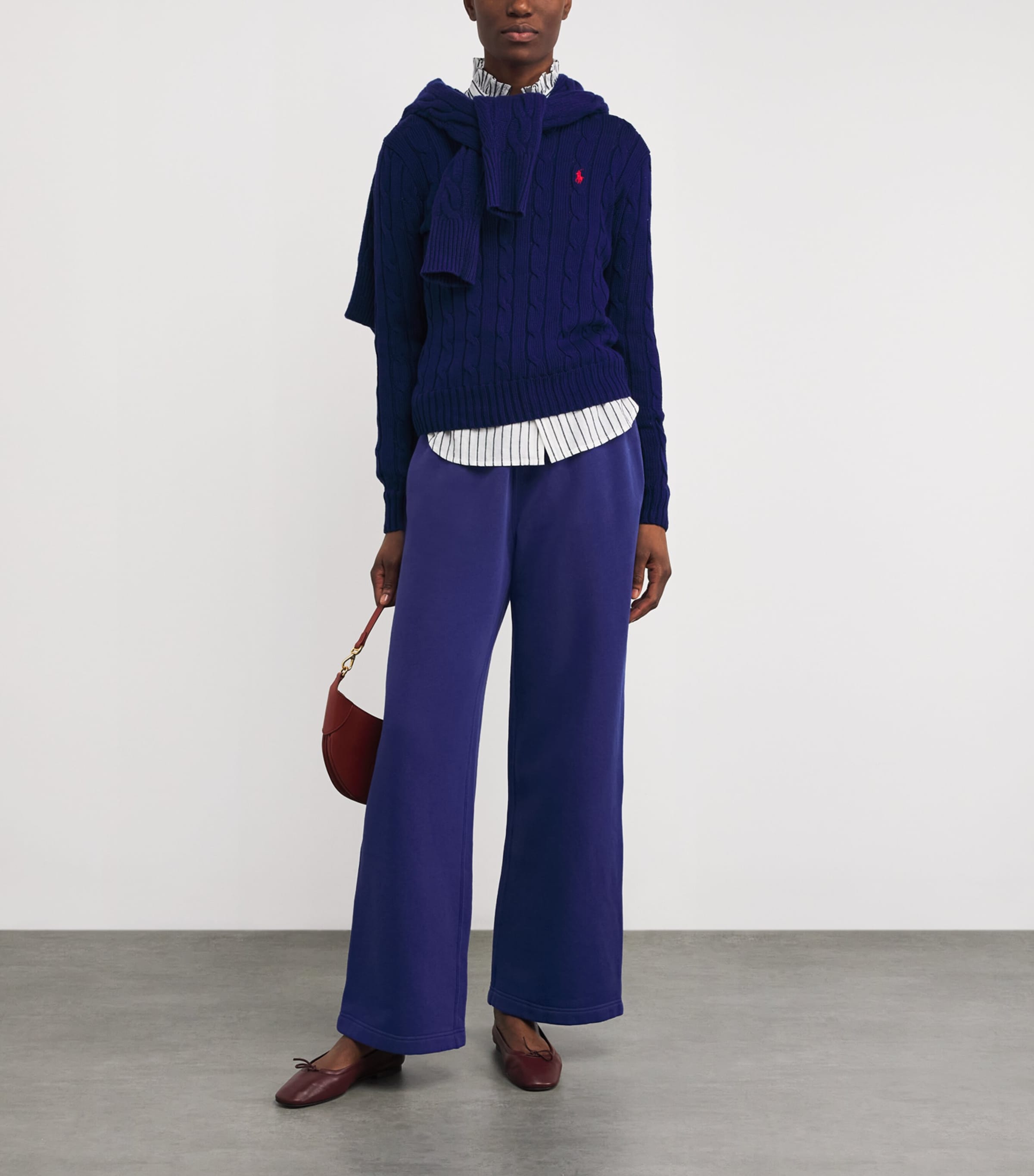 Polo Pony Straight Sweatpants HERITAGE ROYAL Image 2