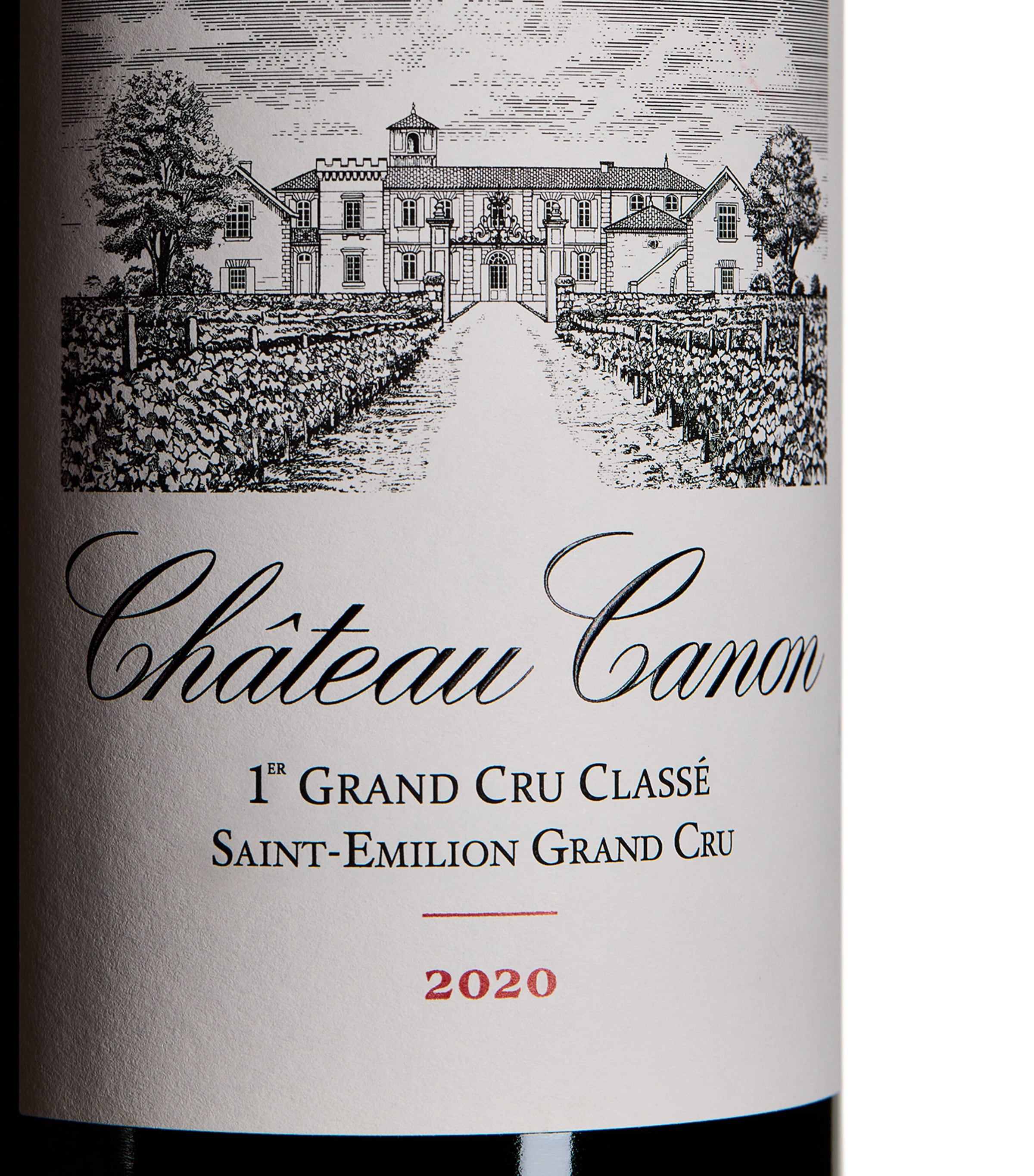 Château Canon 2020 (75cl) - Bordeaux, France NO COLOUR Image 2