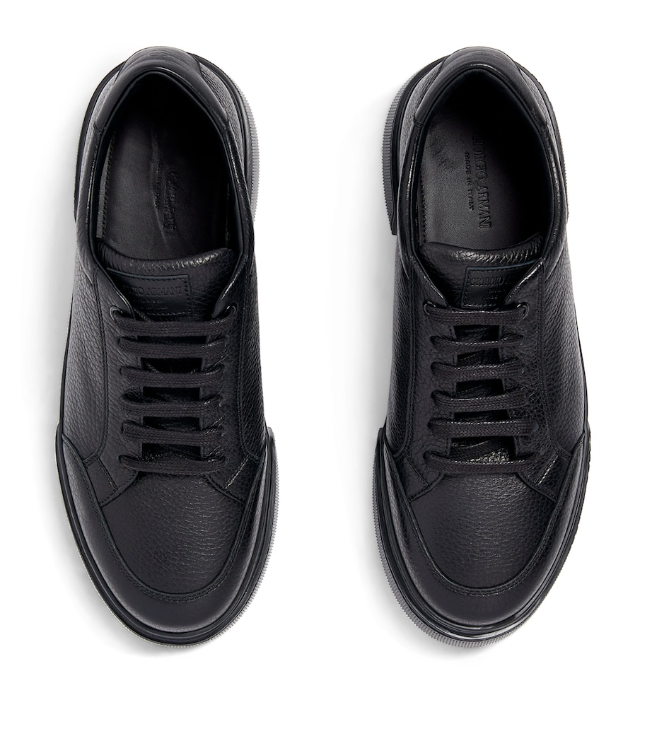 Leather Low-Top Sneakers K001 Image 2