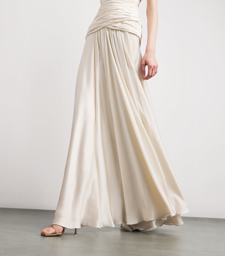 Silk Beaded Gown 130905 BIRCH Image 6