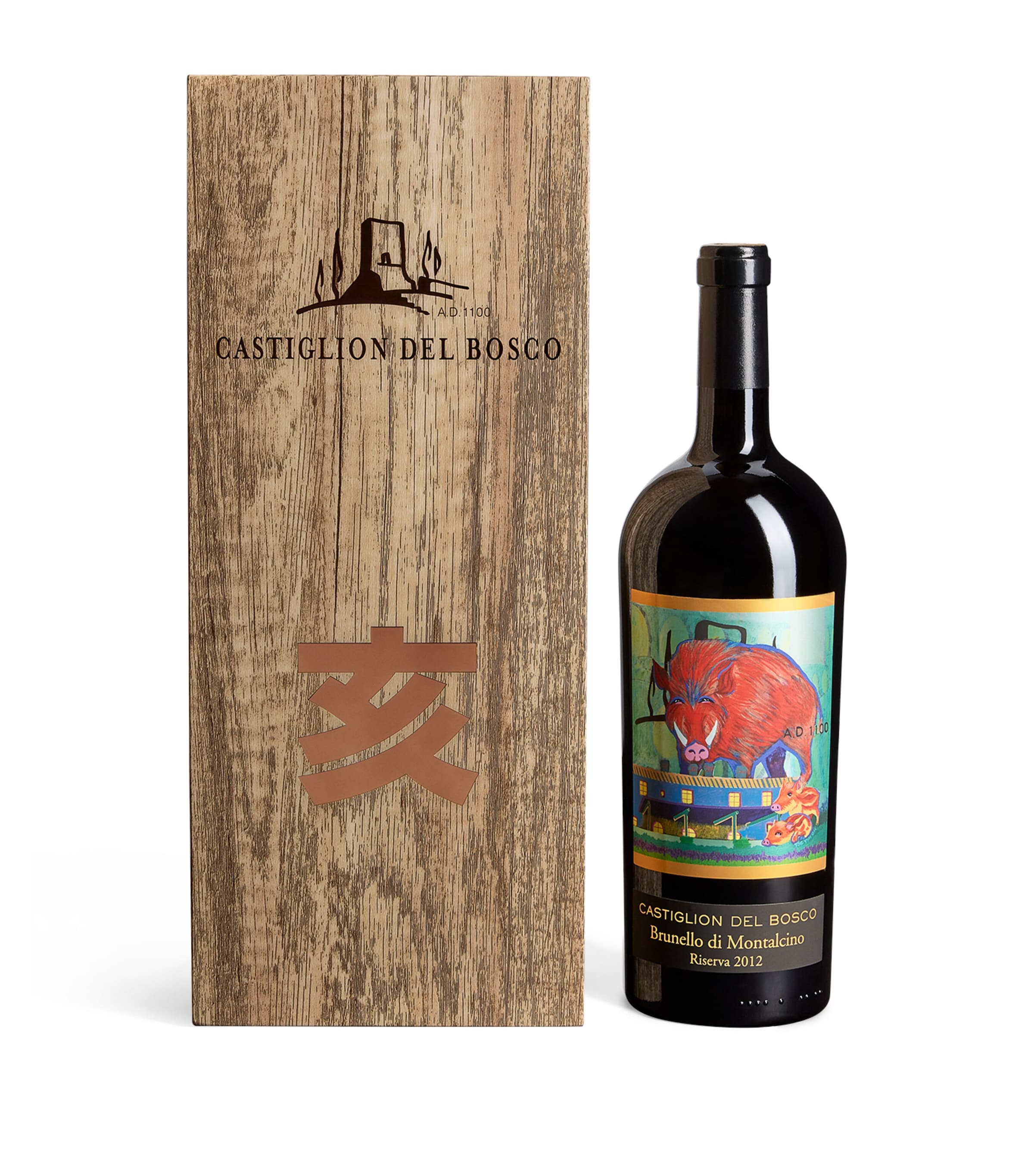 Zodiac Boar Brunello di Montalcino Riserva 2012 (75cl) - Tuscany, Italy NO COLOUR Image 2