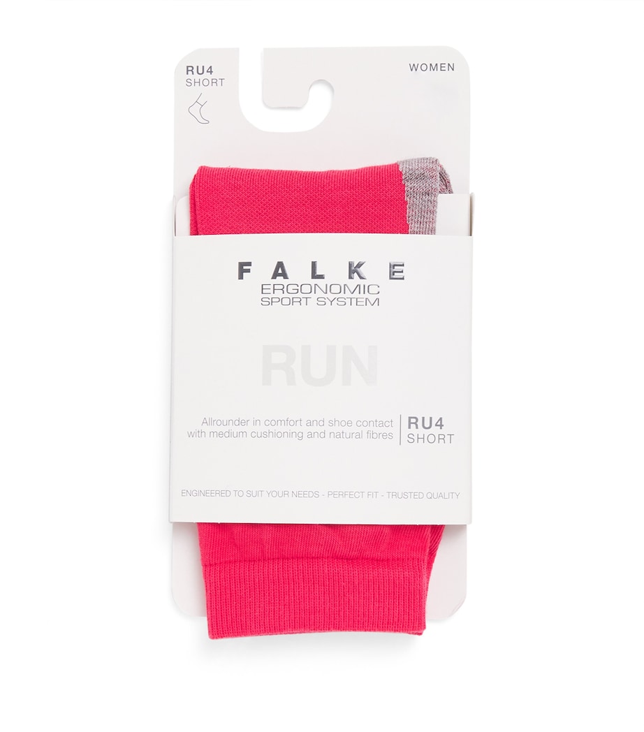 RU4 Endurance Running Short Socks 8564 ROSE Image 1