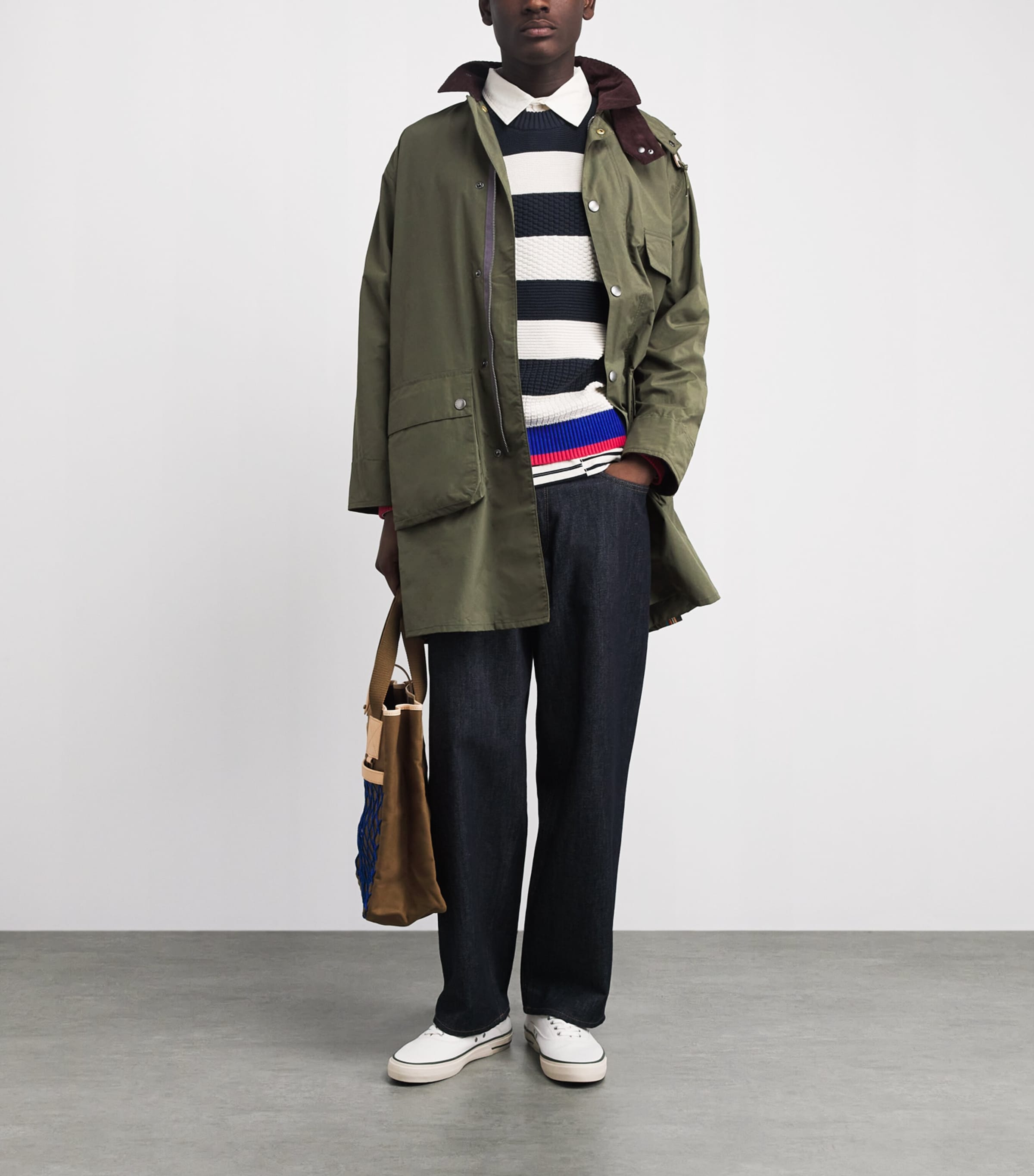 Barbour Beige x Paul Smith Casual Parka | Harrods US
