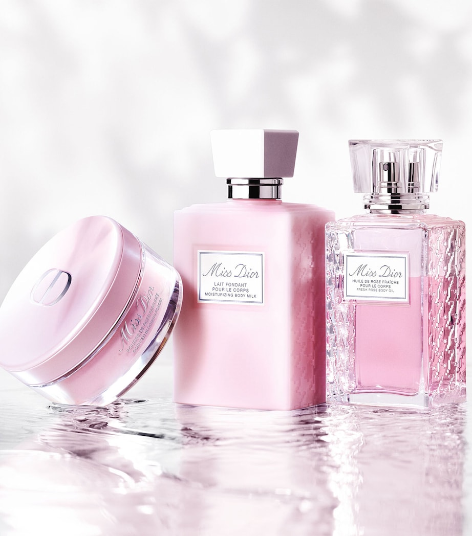 Miss Dior Fresh Rose Body Oil (100ml) NO COLOUR Image 2