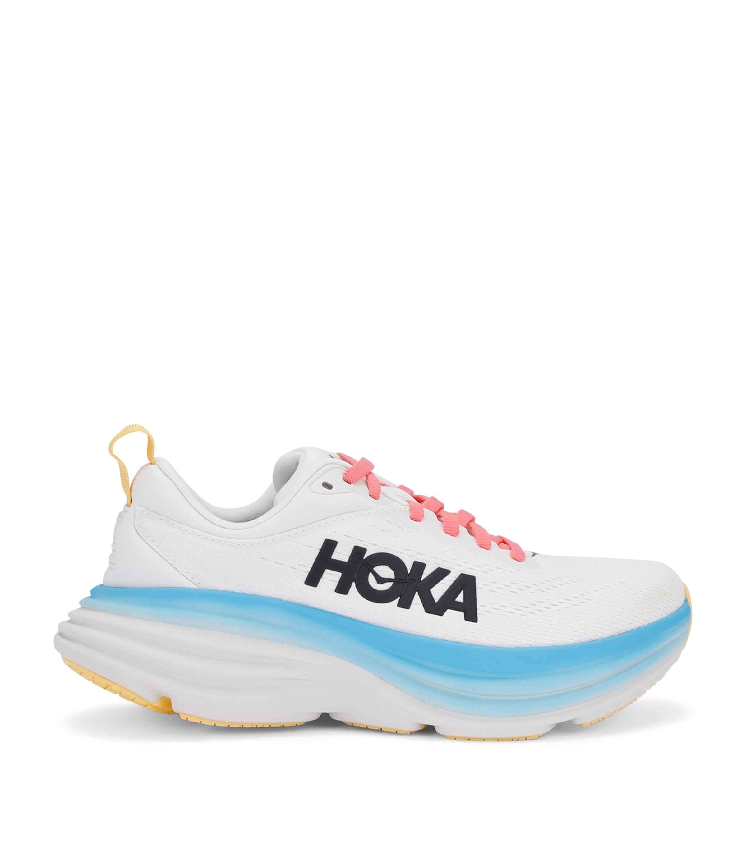 Hoka Lace-up Sneakers In White