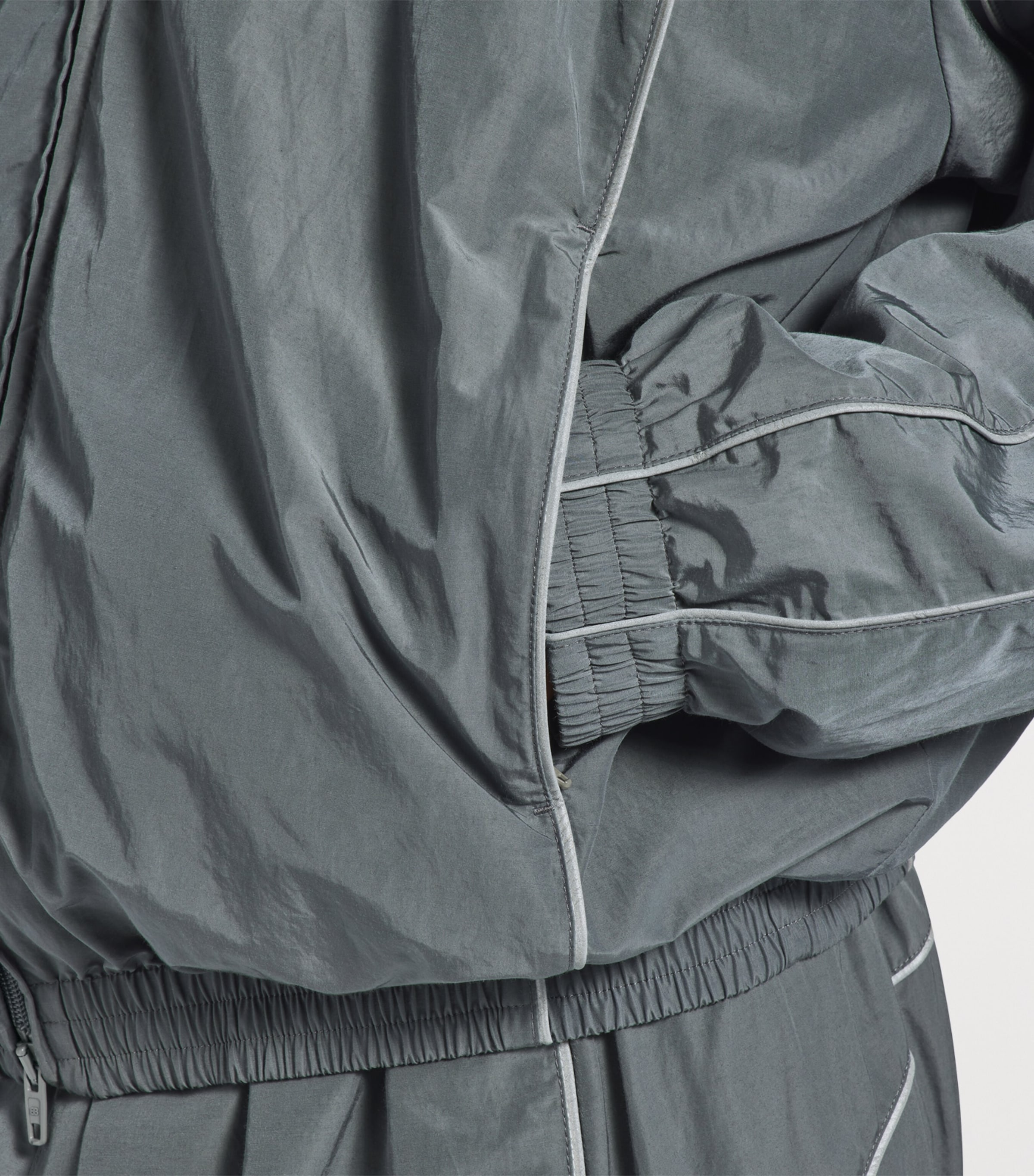 Balenciaga Grey Technical Zip-Up Jacket | Harrods US