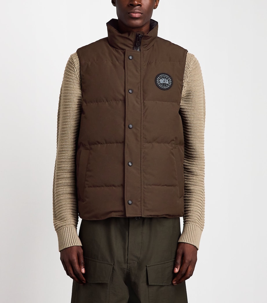 Canada Goose Mens Garson Puffer Gilet Terra Image 4