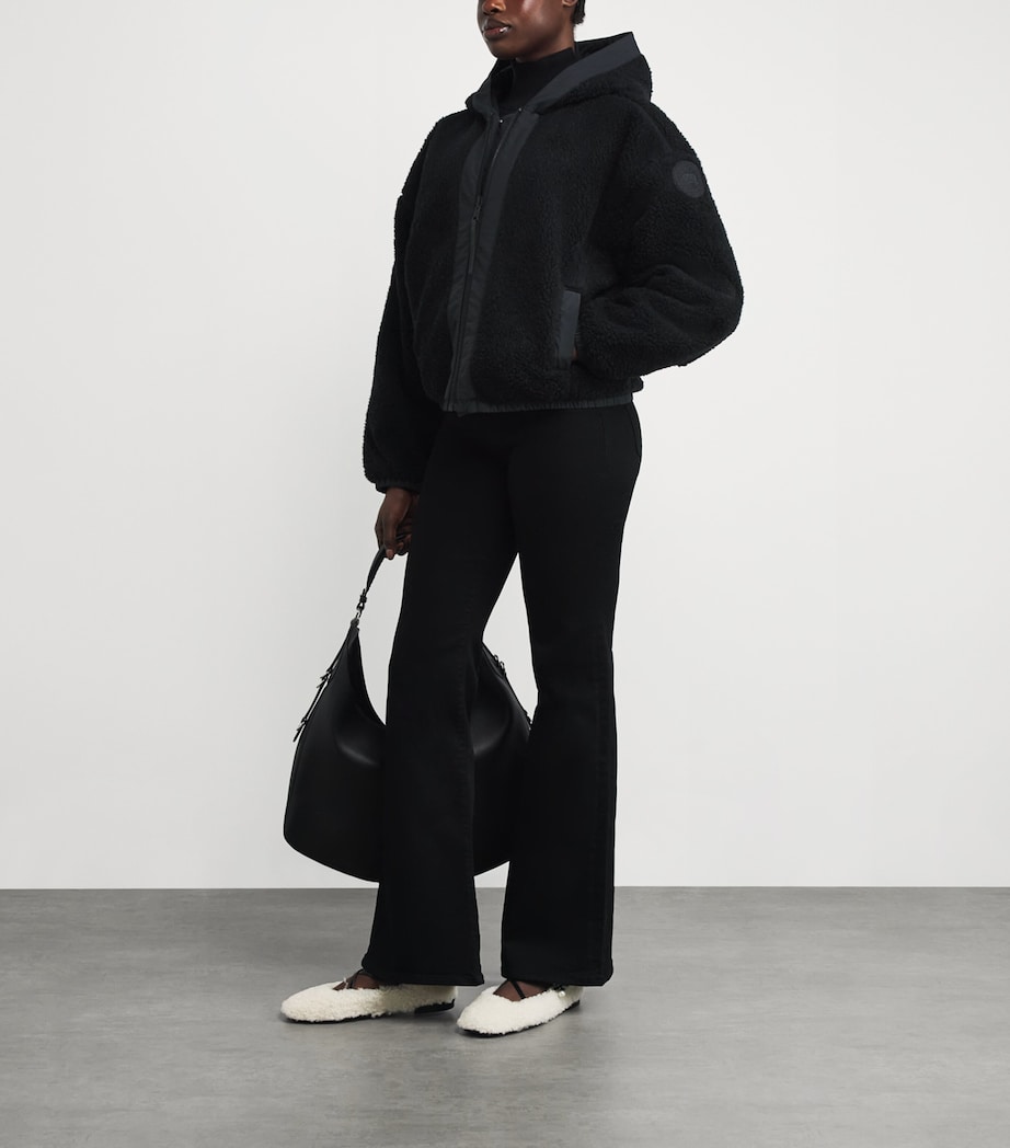Reversible Alberni Bomber Jacket BLACK Image 2
