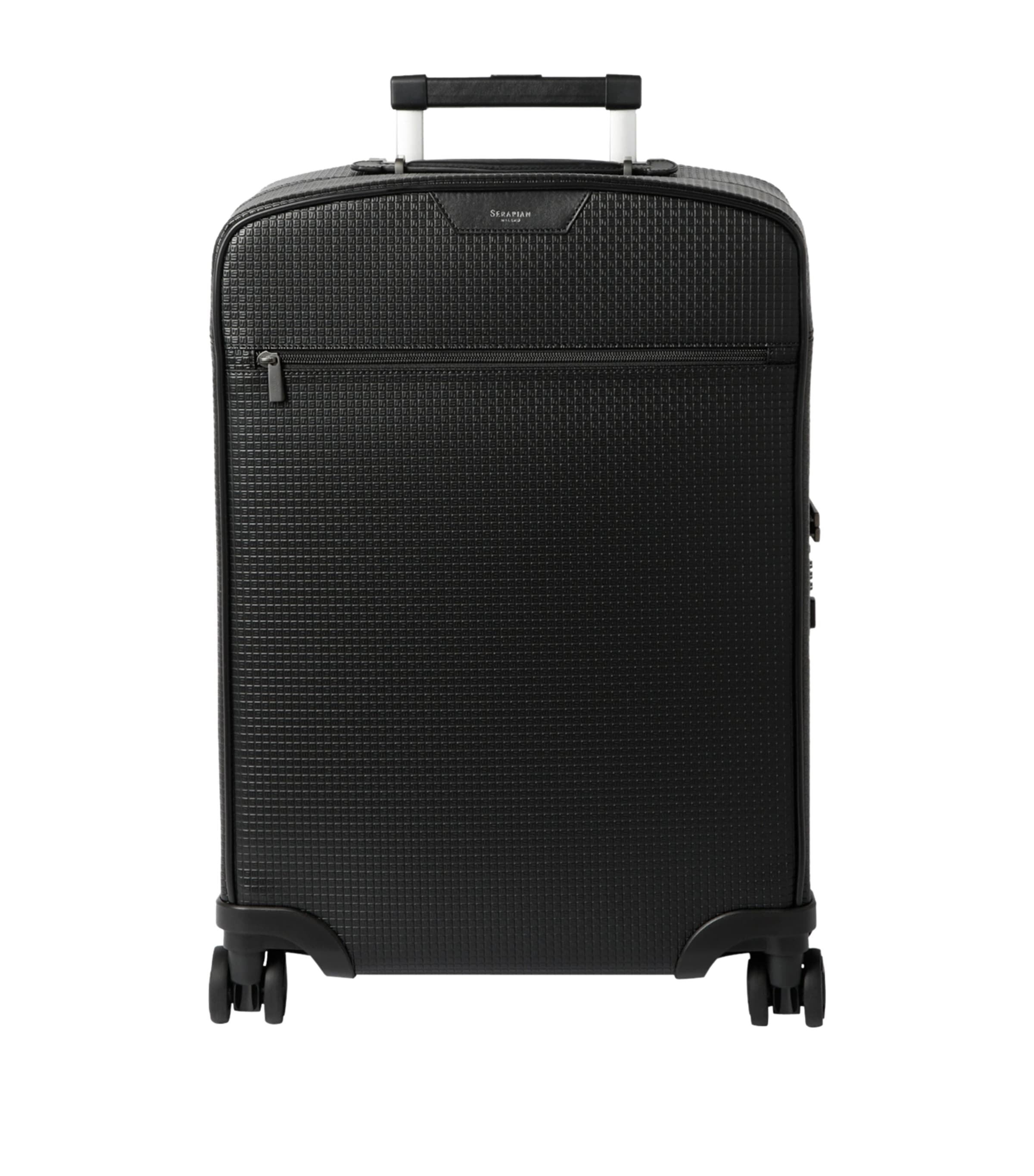 Serapian Stepan Carry-on Spinner Suitcase In Black