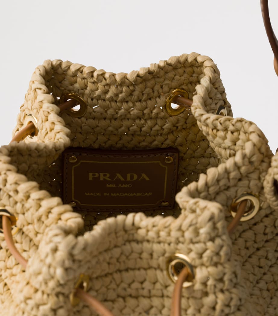 Mini Crochet Bucket Bag F0018 Image 5