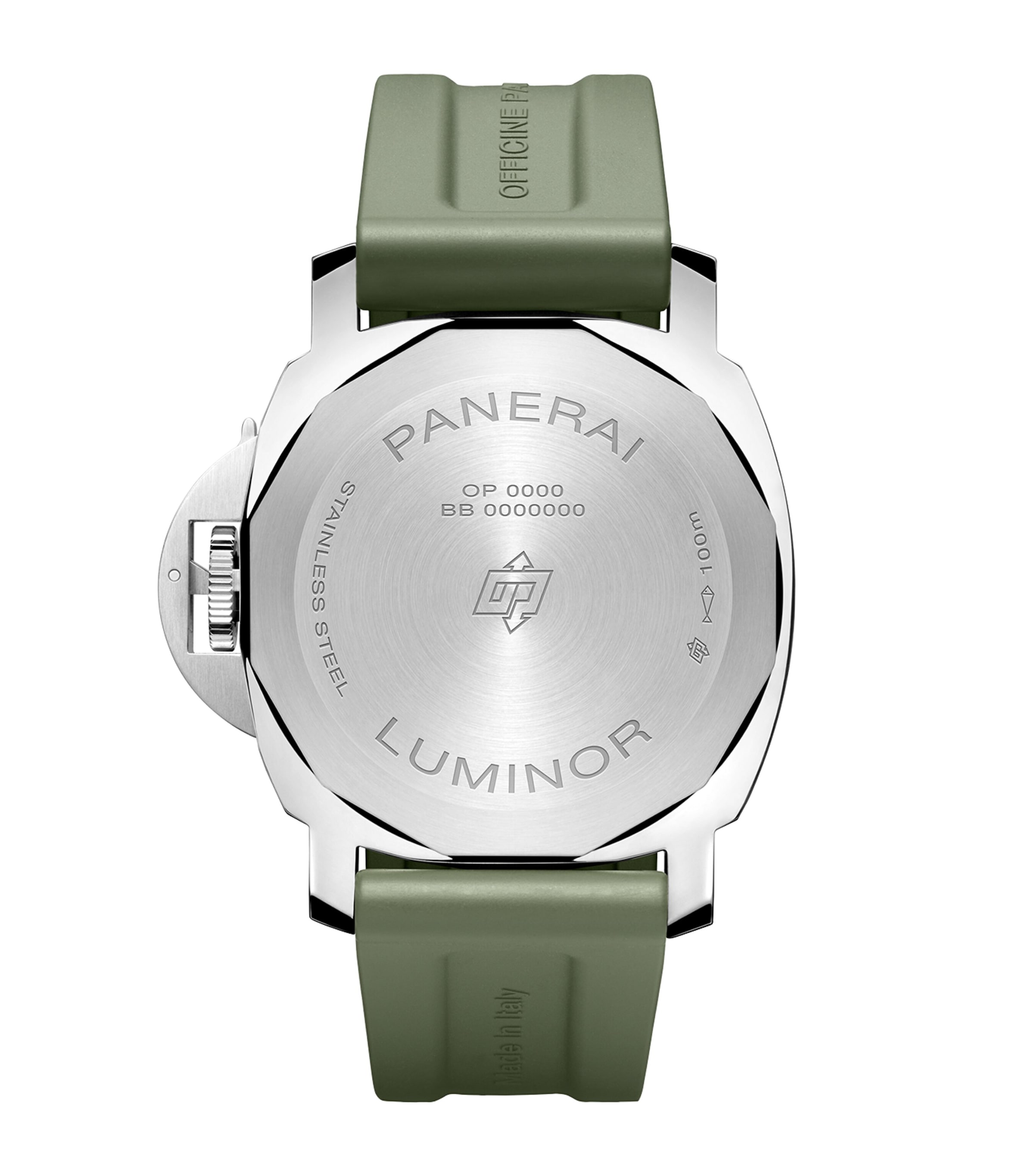 Steel Luminor Watch 44mm WHITE Image 4