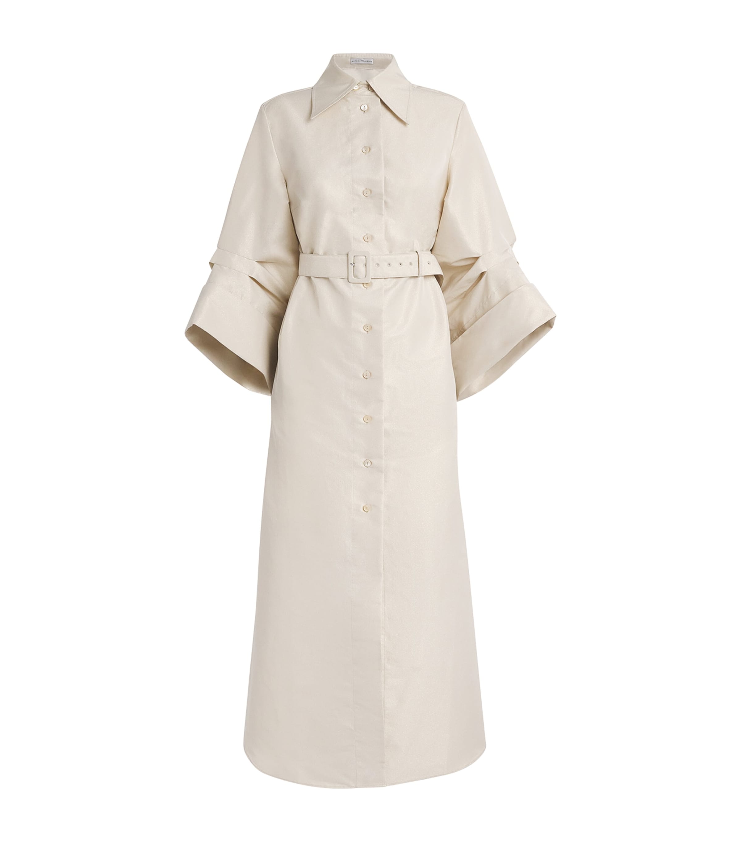 Palmer//Harding Womens Sparkling Taffeta Intention Maxi Dress Beige Sparkl Taffeta Image 1