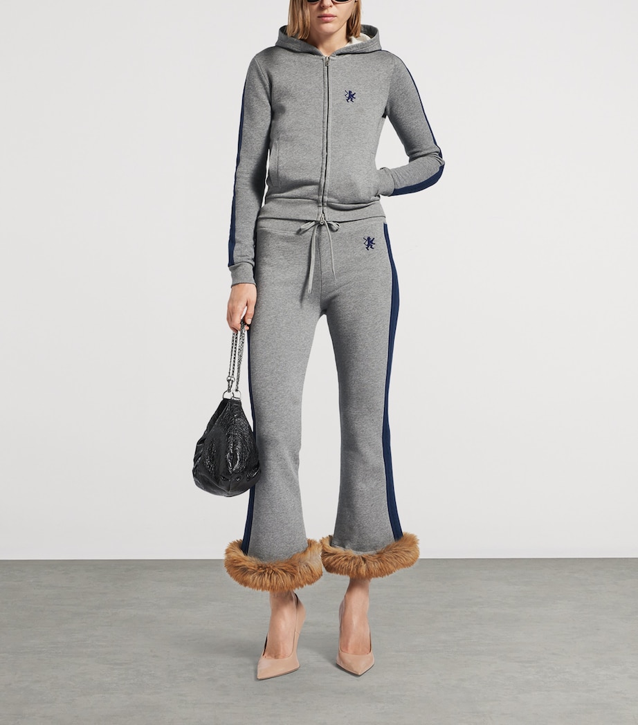 Cotton Lion Zip-Up Hoodie 3441 Image 2