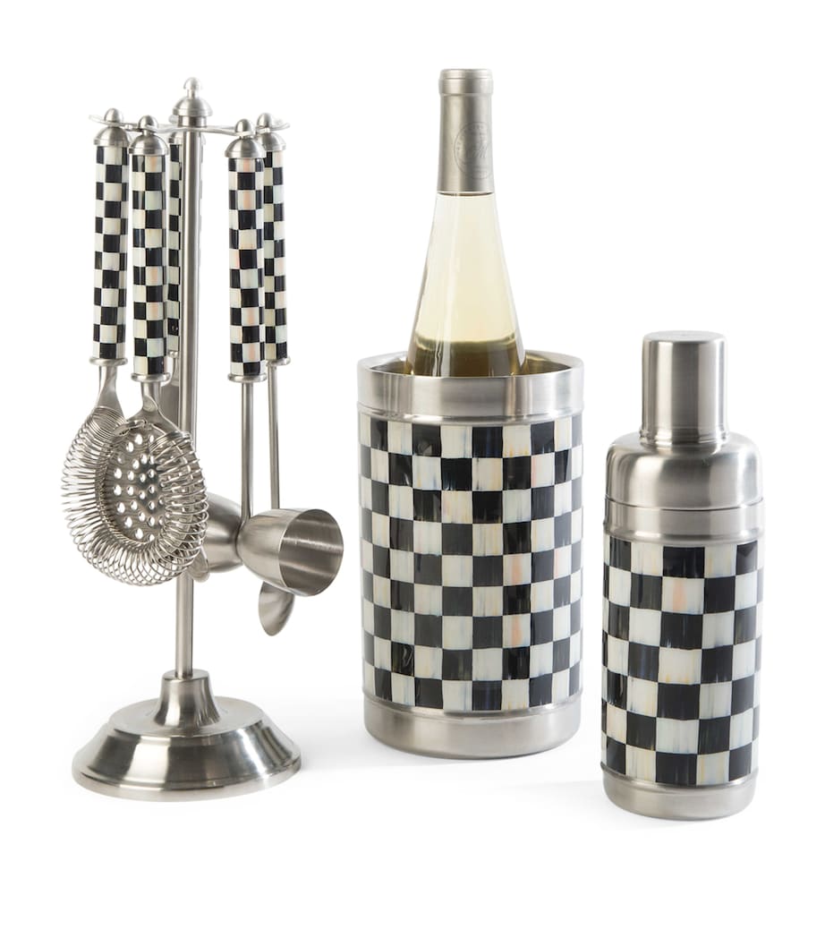 Courtly Check Wine Cooler BLACK Image 2