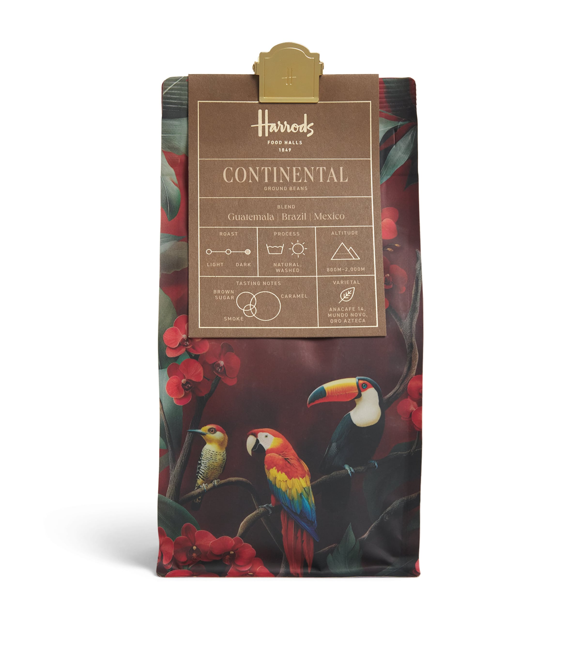 Harrods Continental Ground Coffee (250g)