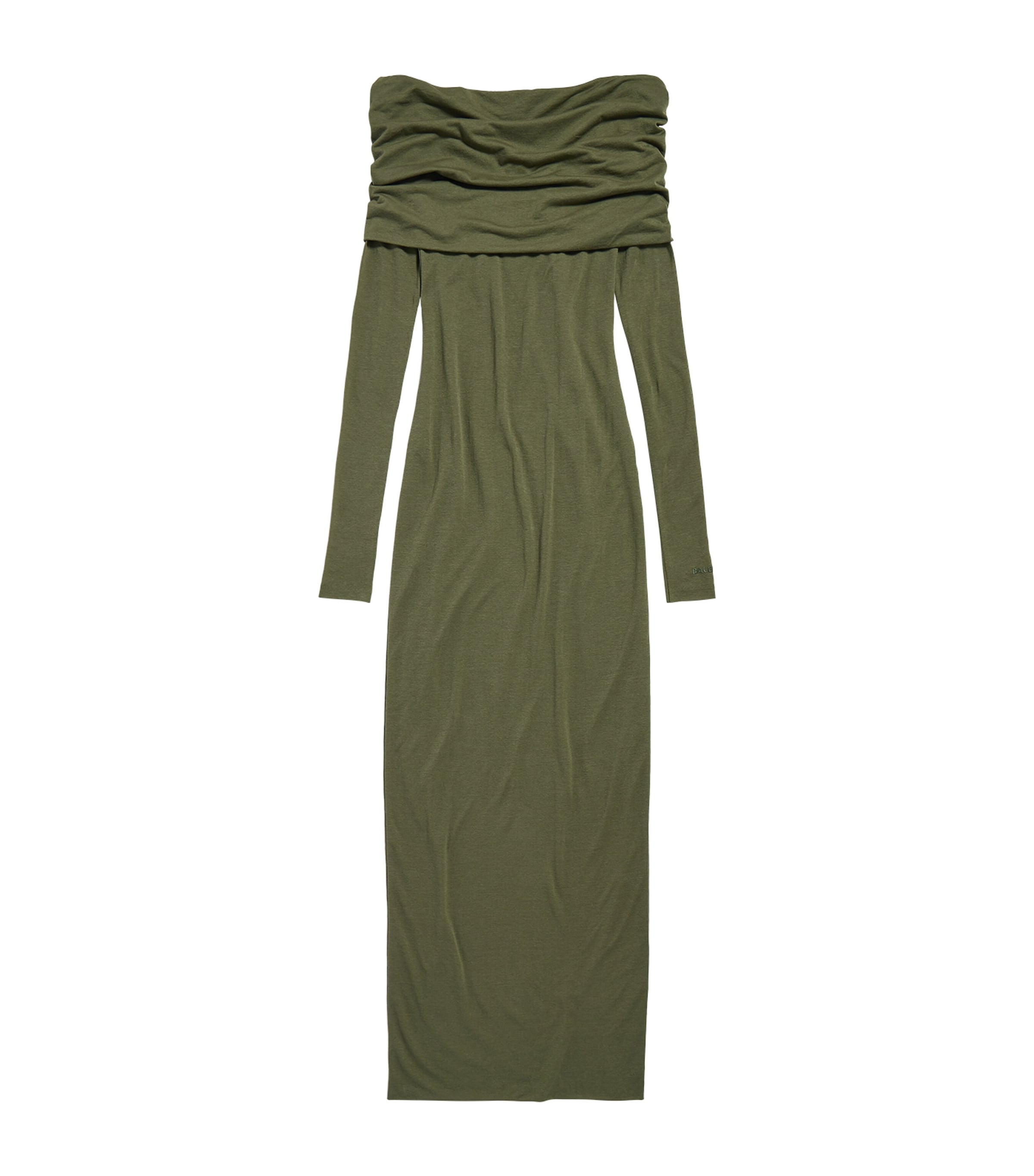 Balenciaga Womens Long-Sleeve Maxi Dress Image 1