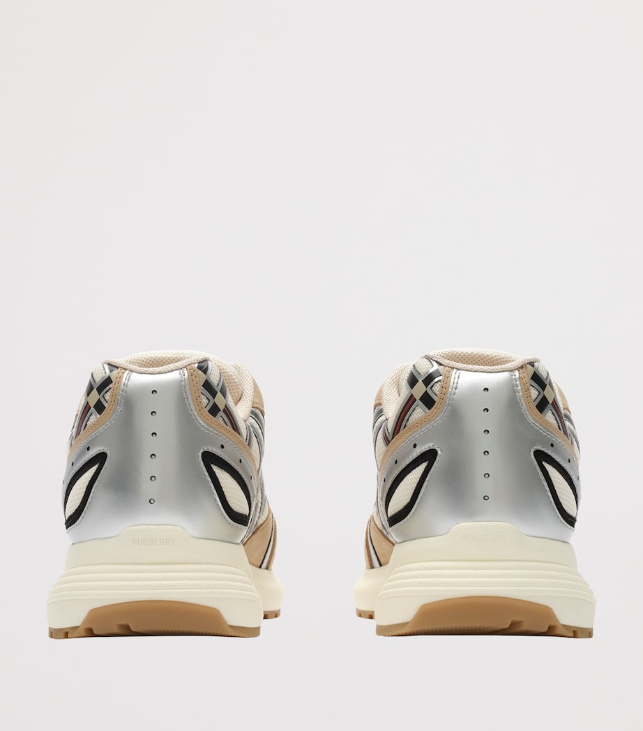 Burberry Eclipse Sneakers Flax Silver Image 3