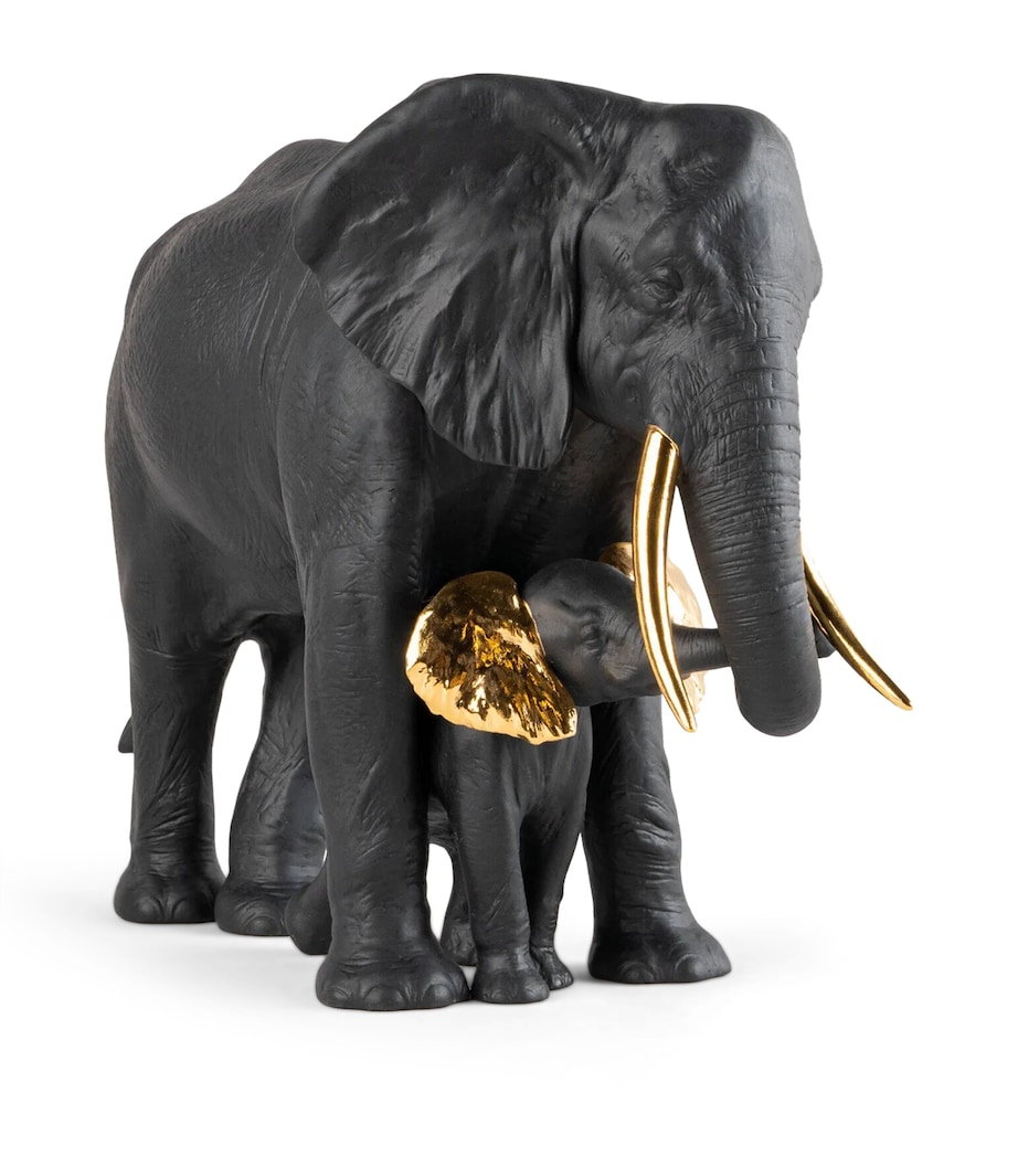 Porcelain Leading the Way Figurine WHITE, BLACK & GOLD Image 5