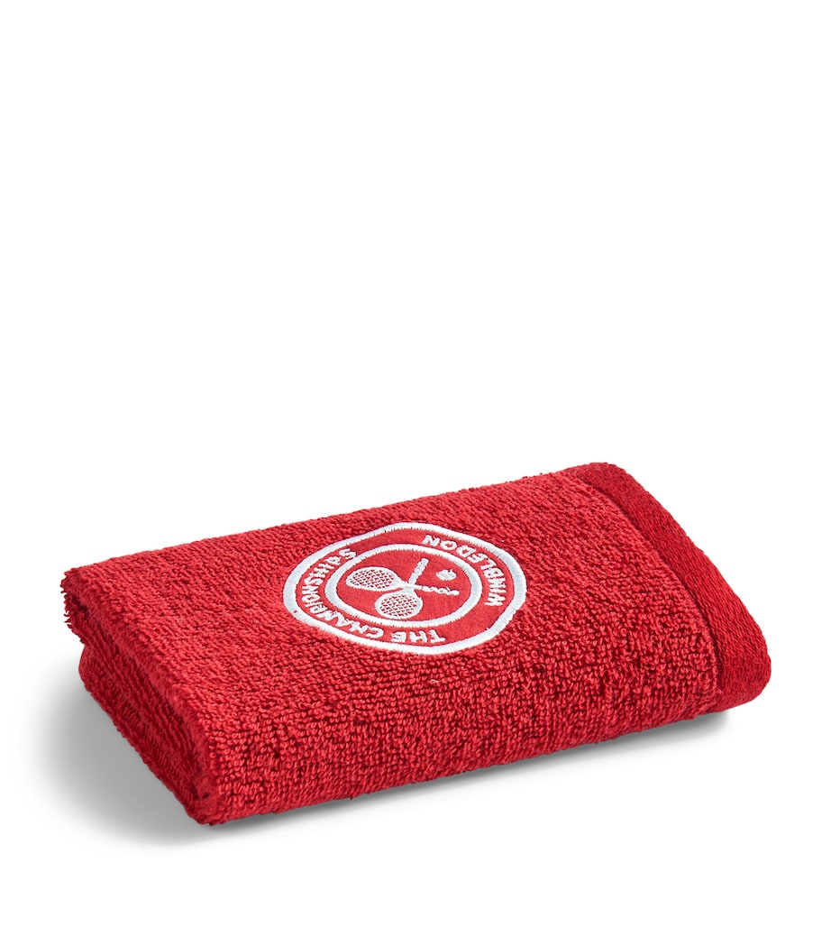 Christy x Wimbledon Face Cloths (Pack of 4) Strawberry / Pink Image 3