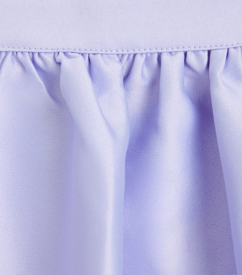 Self-Portrait Kids Taffeta Skort (4-12 Years) Lilac Image 3