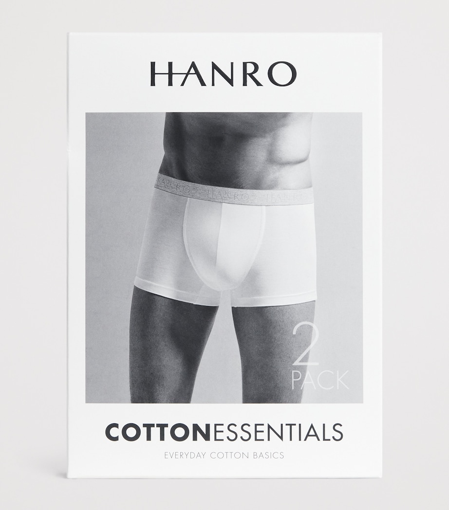Stretch-Cotton Essentials Trunks (Pack of 2) 3047 BAROLO/OMBR BLU Image 4