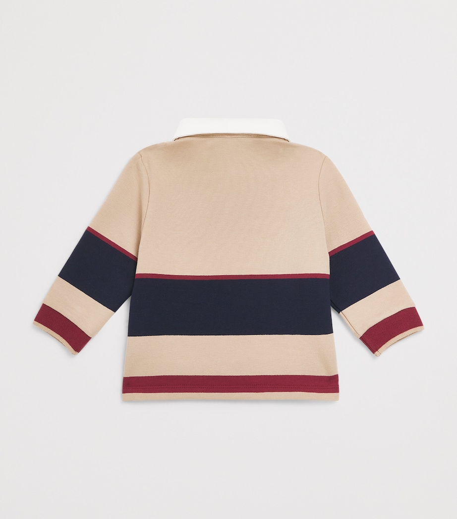 Tartine et Chocolat Rugby Polo Sweater (5-12 Years) Sable Image 2