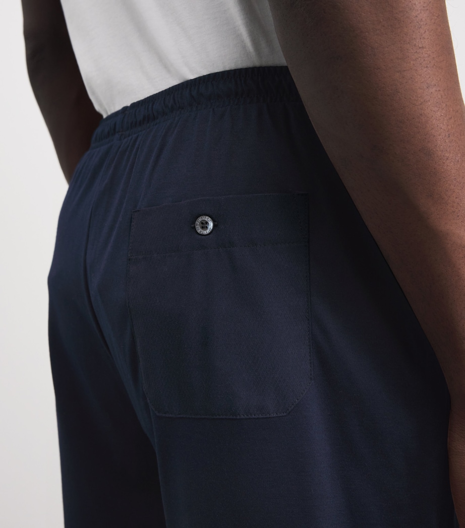 Zimmerli Mens Lounge Shorts Midnight Image 3