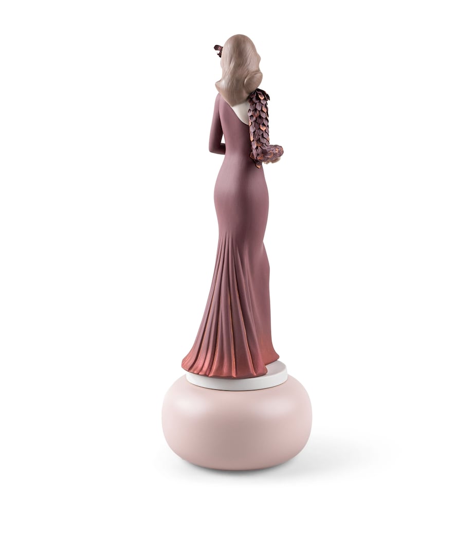 Lladró Haute Allure Timeless Style Sculpture Maroon Image 3