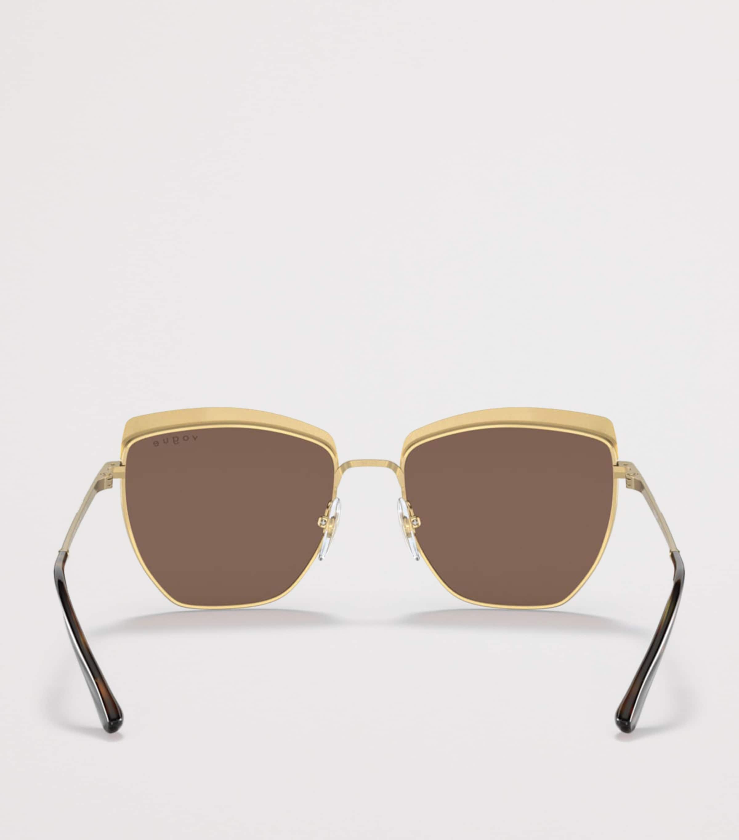 Vogue Metal Irregular Sunglasses Image 4