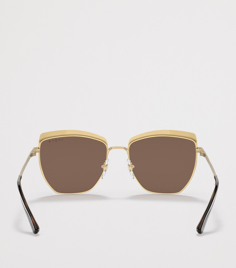 Vogue Metal Irregular Sunglasses Image 4