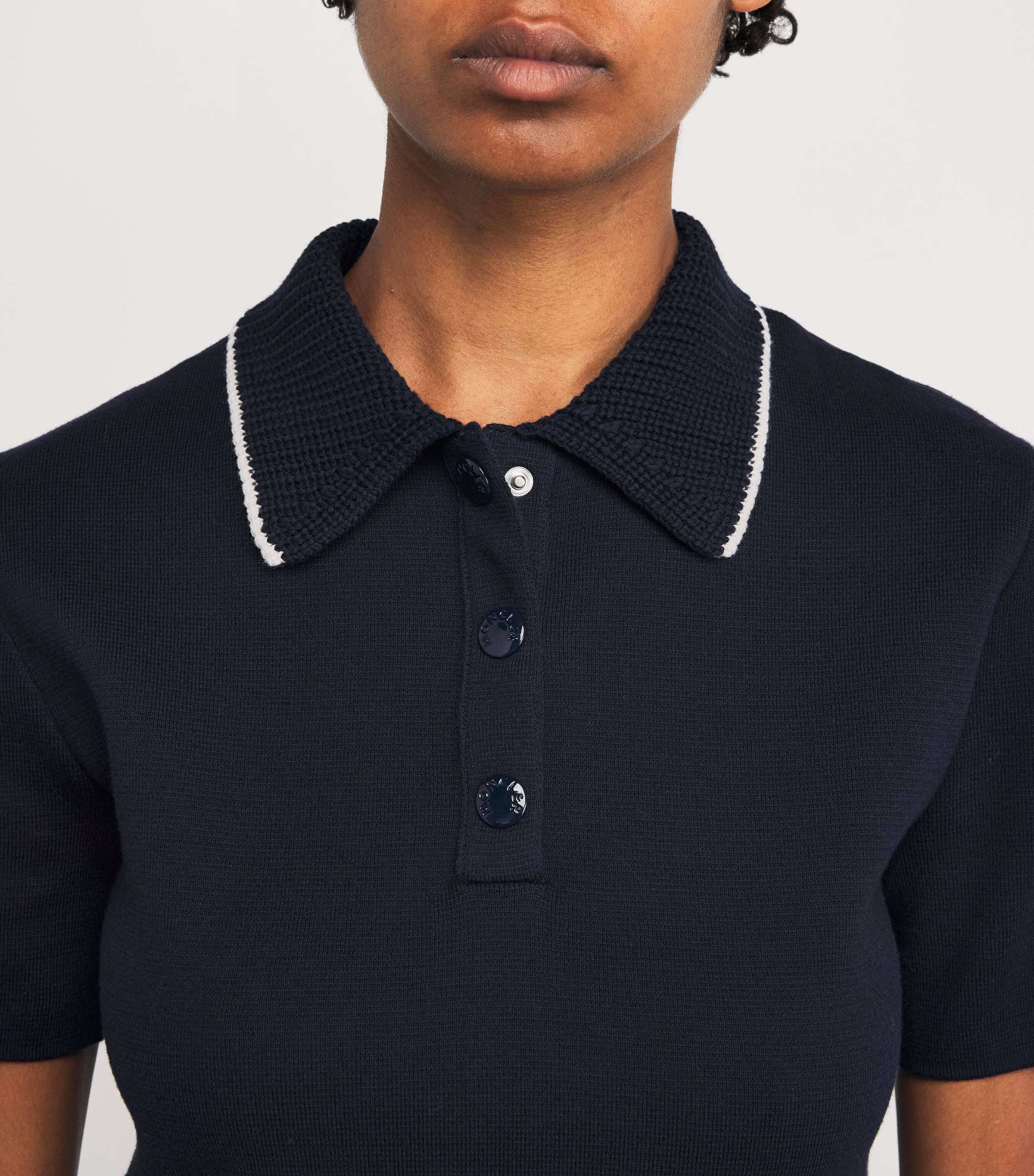 Cotton Polo Sweater 742 Image 6