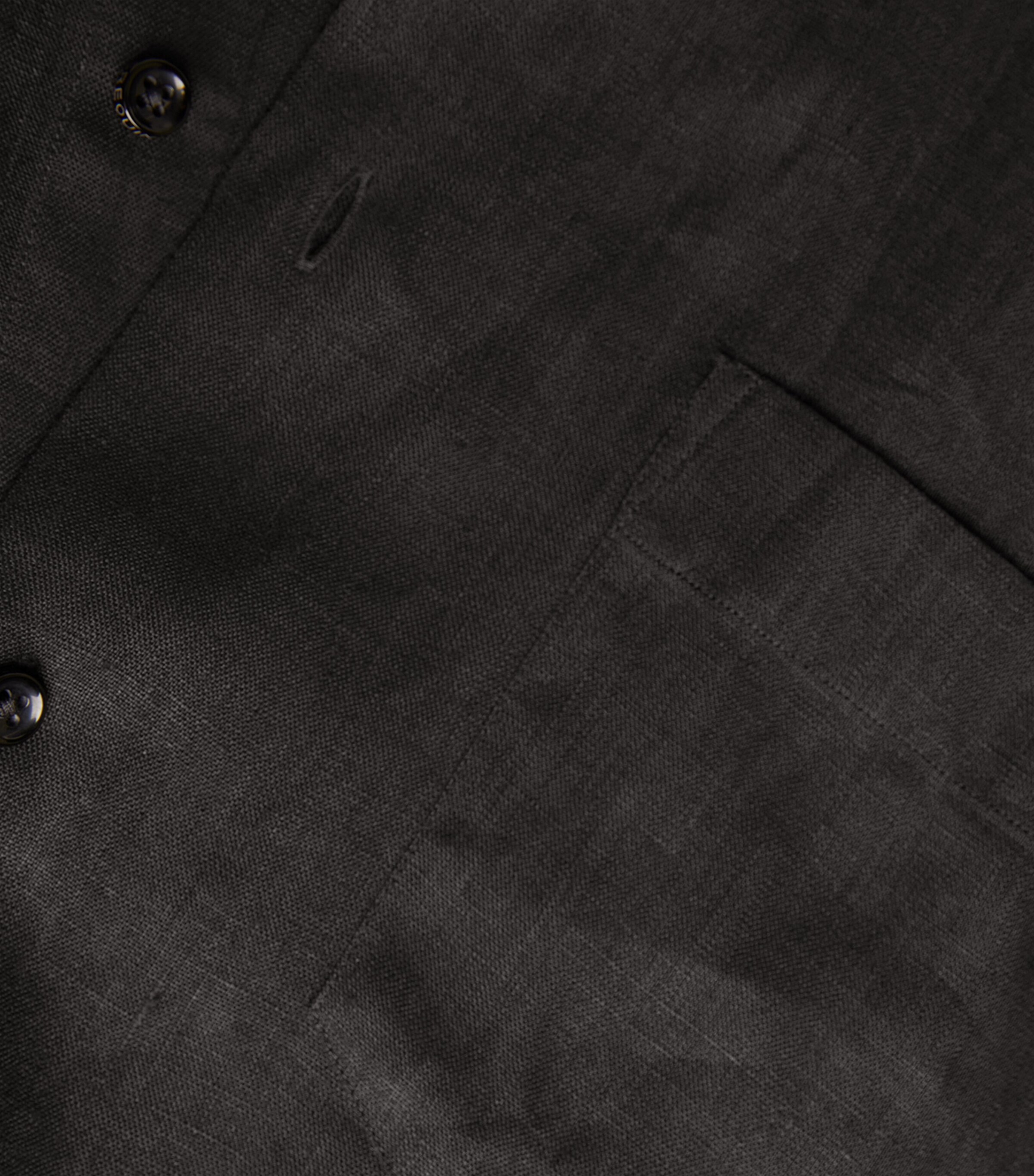 Linen Caroubis Shirt 990 NOIR Image 9