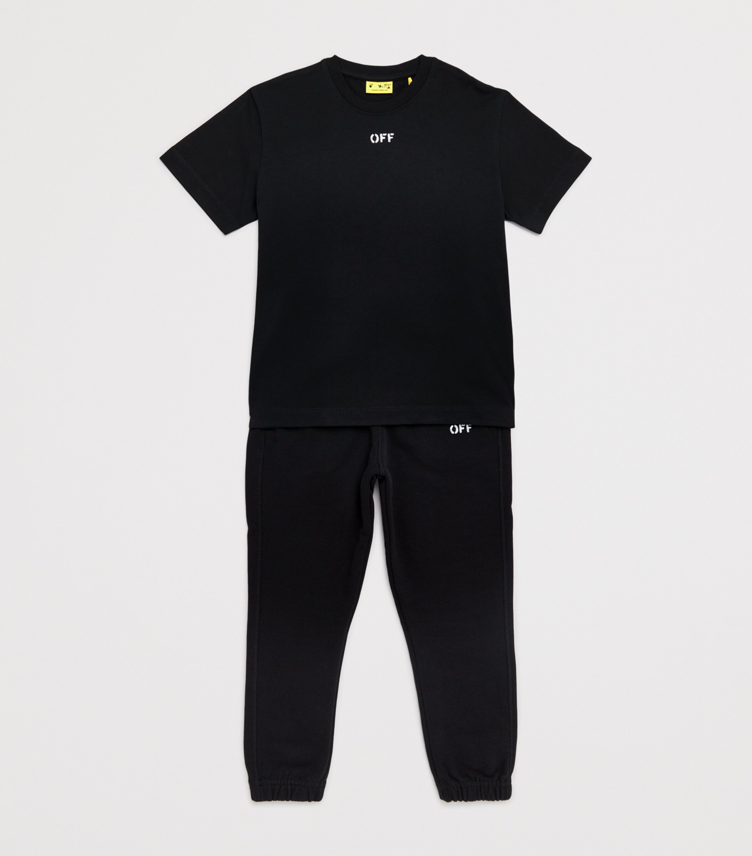 Off-White Kids Off Stamp Logo T-Shirt (4-12 Years) White Image 3