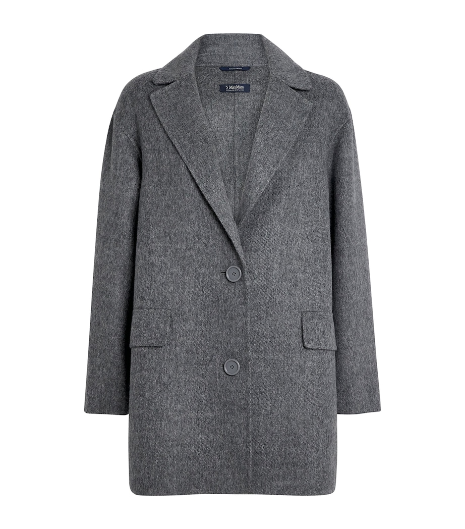 Virgin Wool Single-Breasted Jacket MEDIUM GREY Image 1