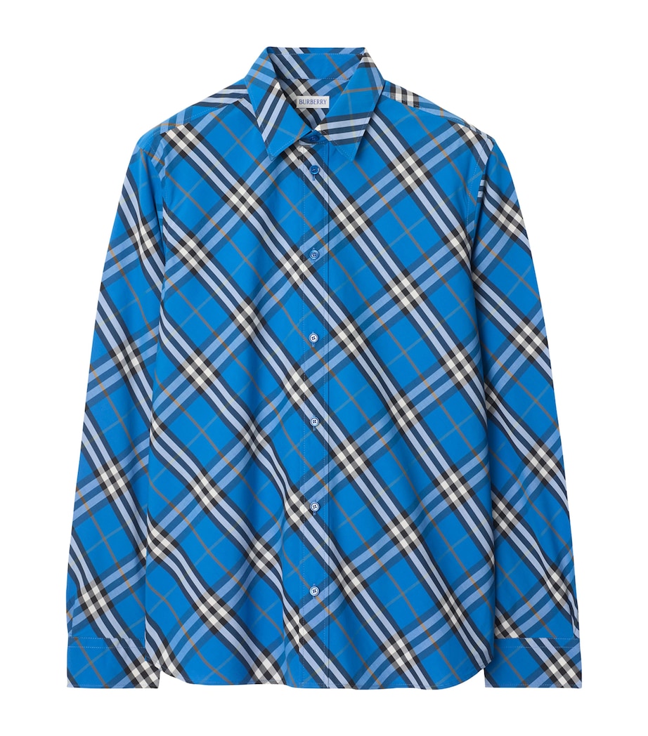 Cotton Check Shirt HYACINTH IP CHECK Image 4