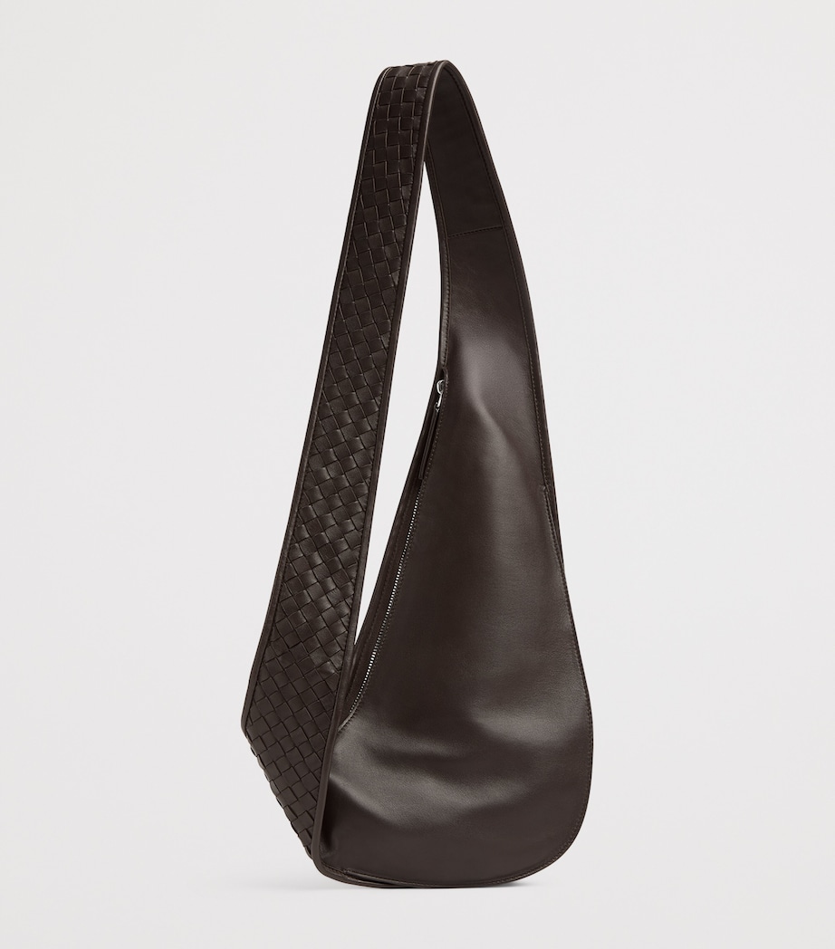 Bottega Veneta Lambskin Veneto Cross-Body Bag Image 4