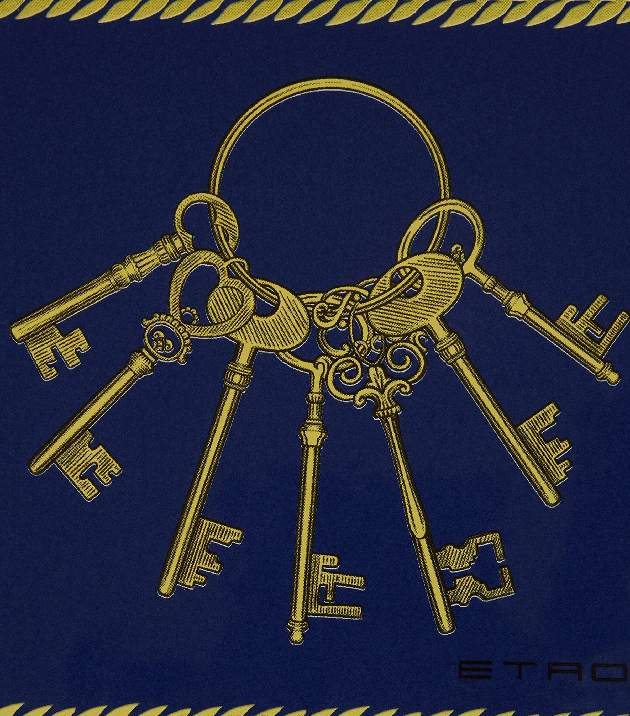 Ceramic Herald Tray (20cm x 20cm) BLUE Image 3