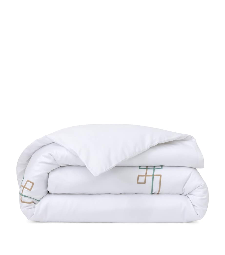 Yves Delorme Villa Double Duvet Cover (200cm x 200cm) Multicoloured Image 1