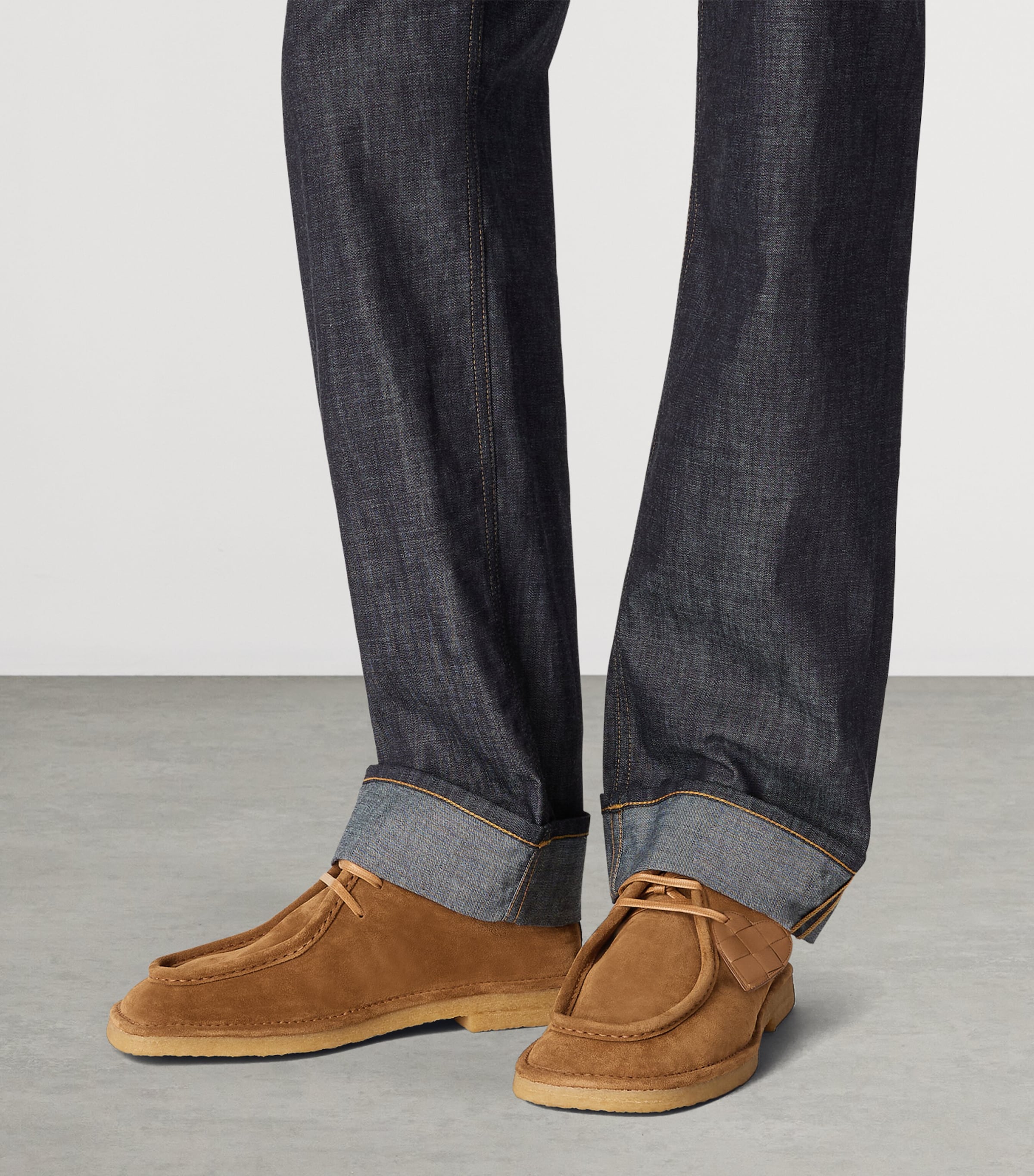 Suede Daddy Derby Shoes 7665 Image 2