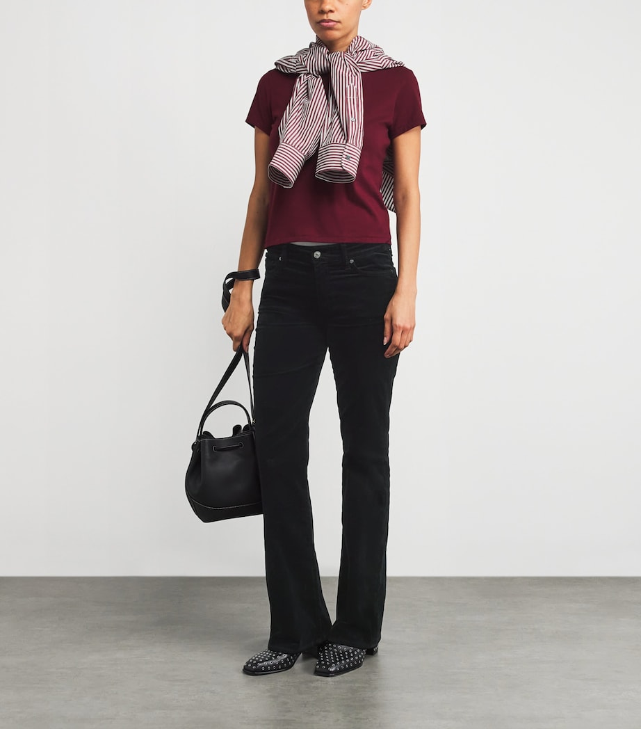 Velvet The Leggy Bootcut Jeans VELVET BLACK Image 2